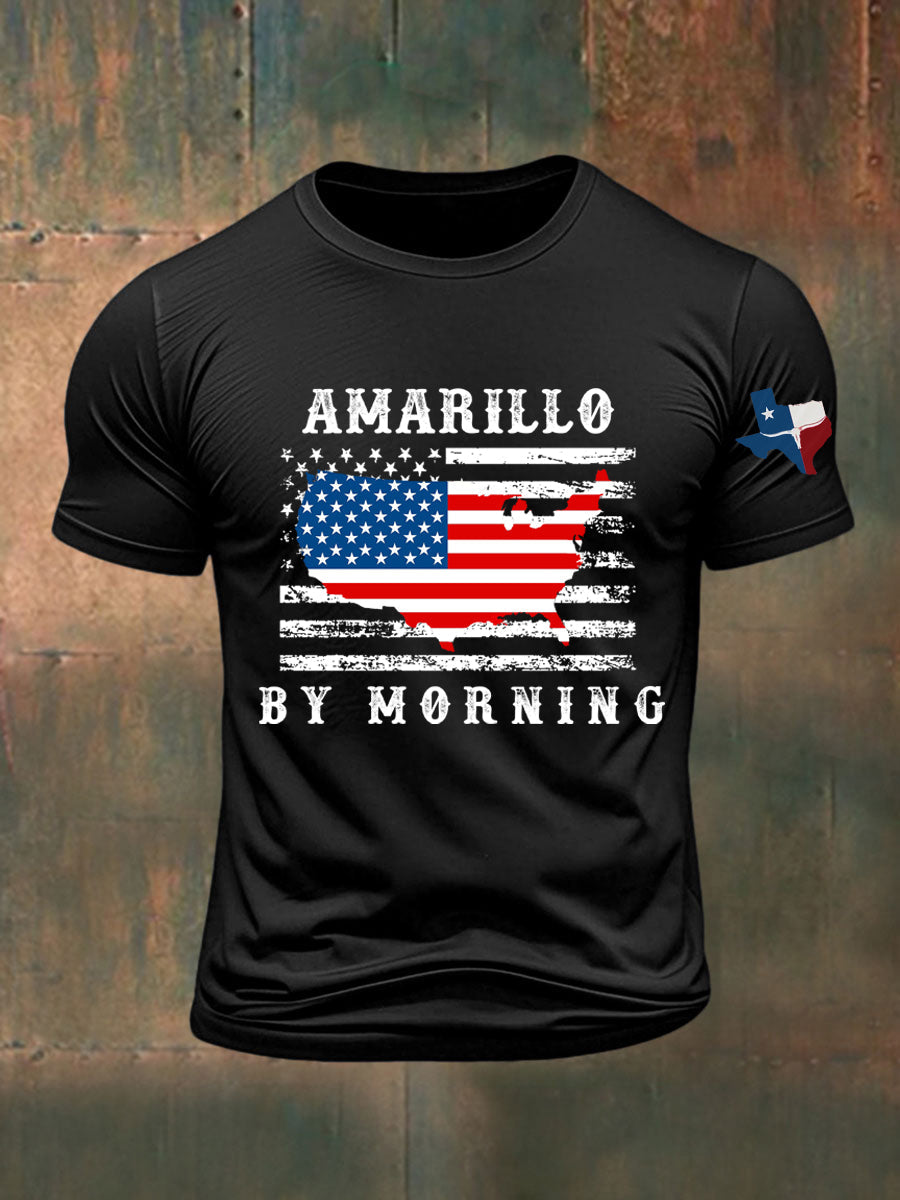 Men's Amarillo By Morning Printed T-shirt