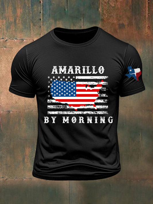 Men's Amarillo By Morning Printed T-shirt