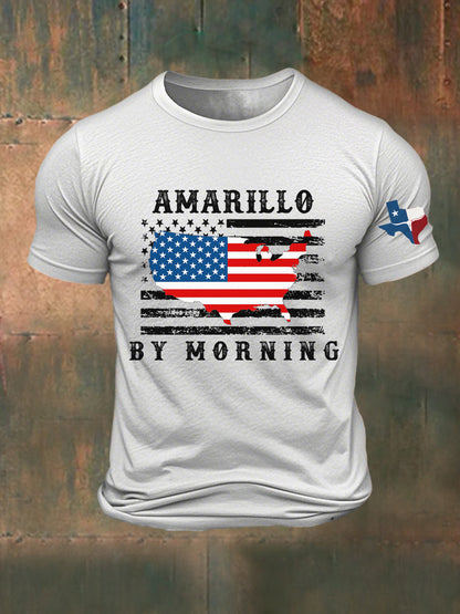 Men's Amarillo By Morning Printed T-shirt