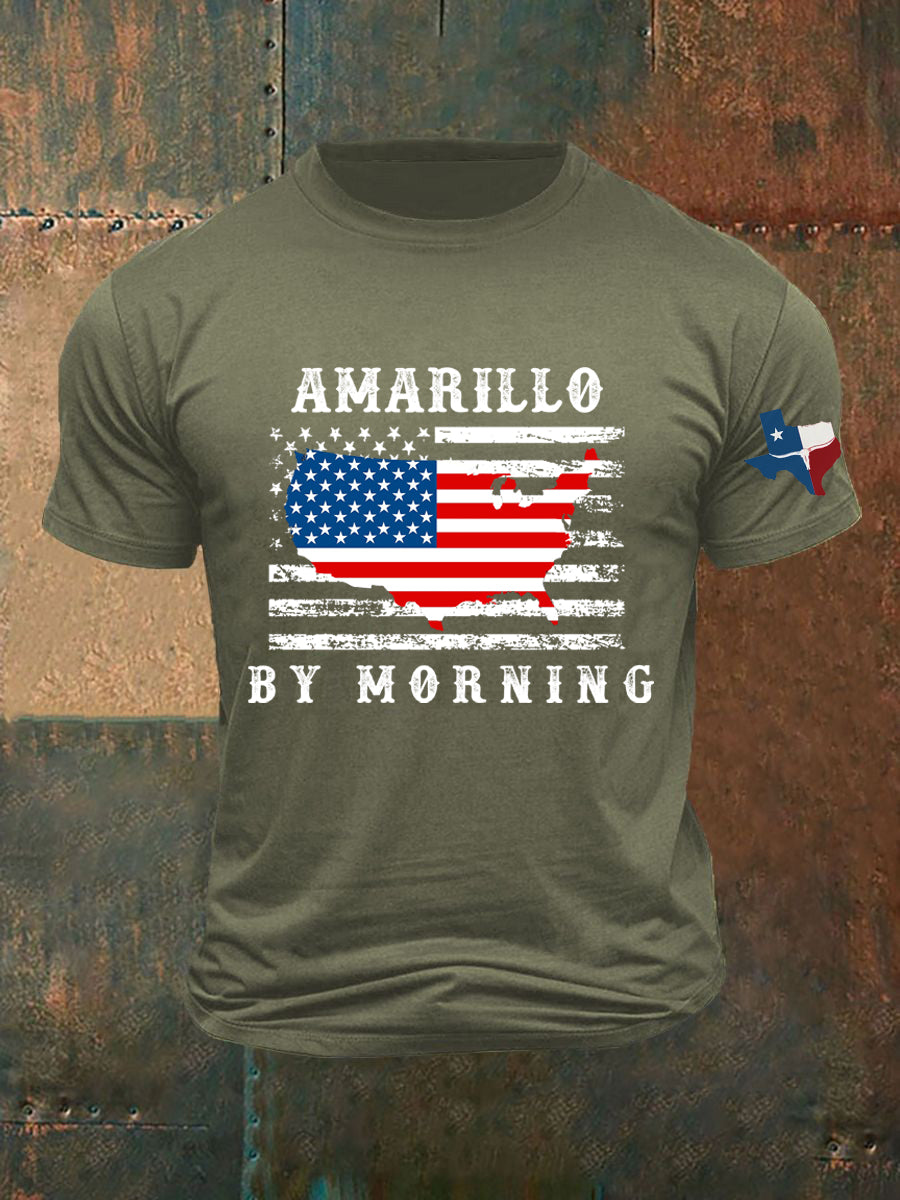 Men's Amarillo By Morning Printed T-shirt