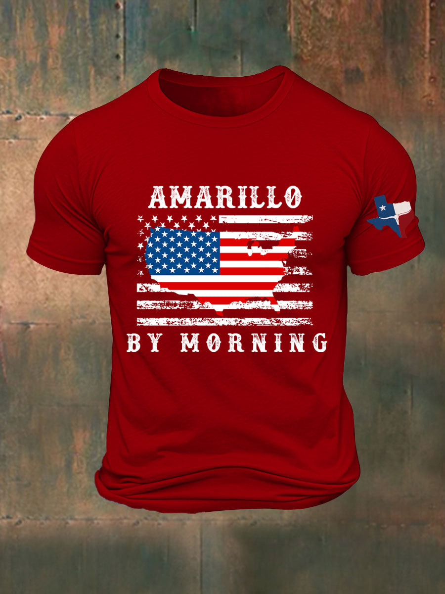Men's Amarillo By Morning Printed T-shirt