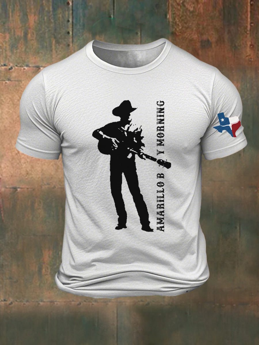 Men's Amarillo By Morning Printed T-shirt