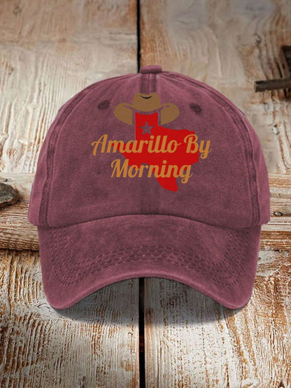 Unisex Amarillo By Morning Print Hat