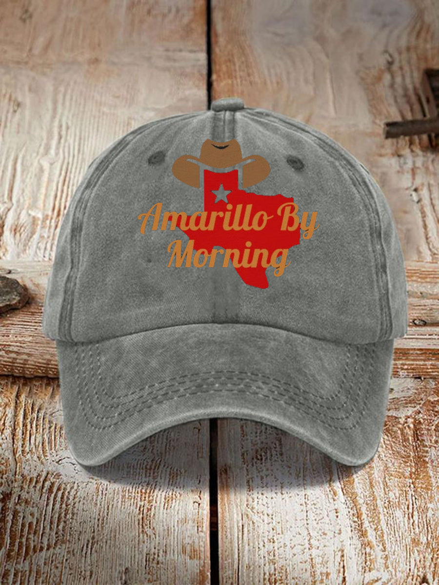 Unisex Amarillo By Morning Print Hat