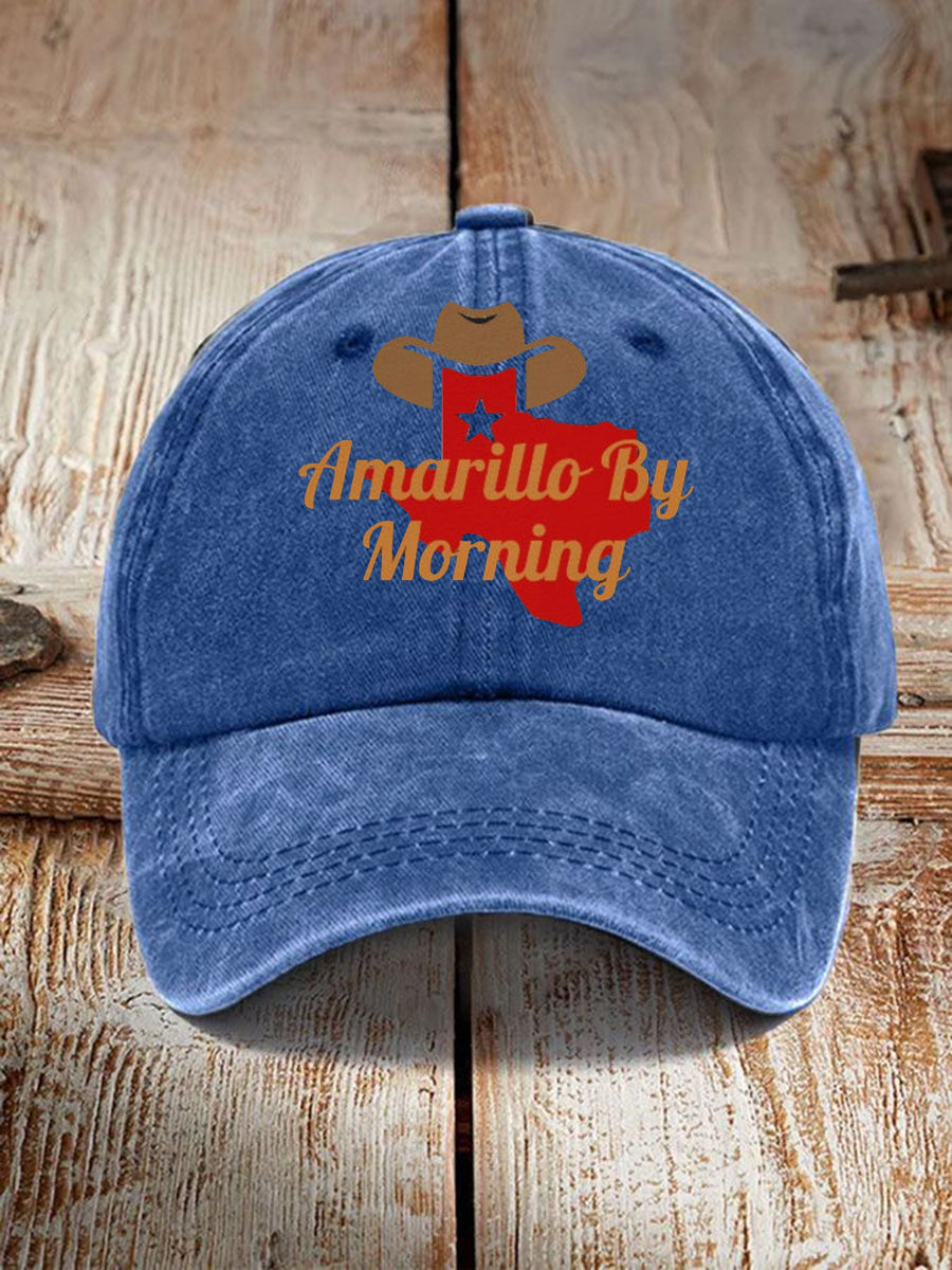 Unisex Amarillo By Morning Print Hat