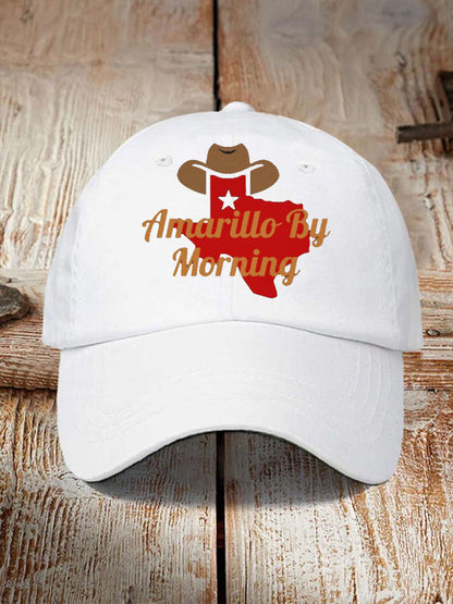 Unisex Amarillo By Morning Print Hat