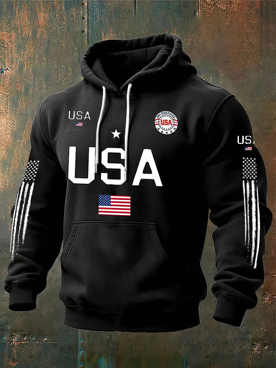 Men's USA Patriotic Hoodies