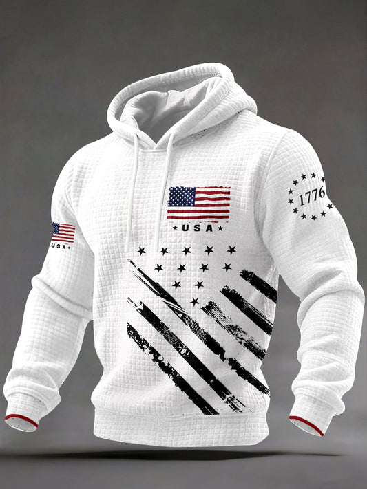 Men's USA Flag Hoodies