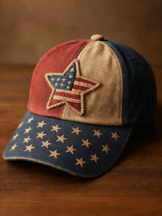 American flag neutral hats