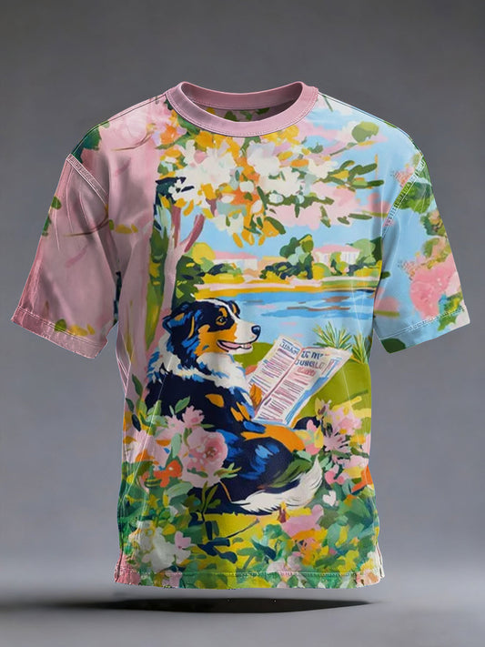 Men's Australian Shepherd Short Sleeve T-shirt