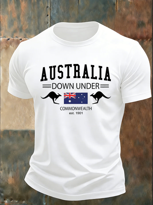 Men's Australian Print T-Shirt