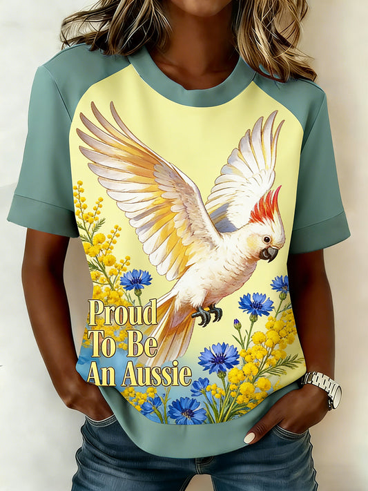 Women's Vintage Australian Holiday Casual Comfortable T-shirt