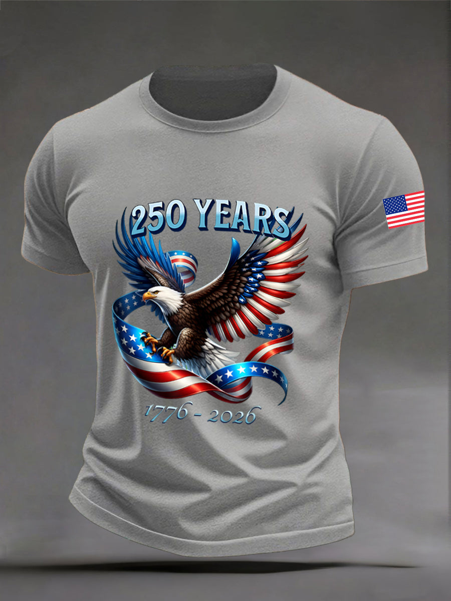 Men's American 250th Anniversary Print T-Shirt
