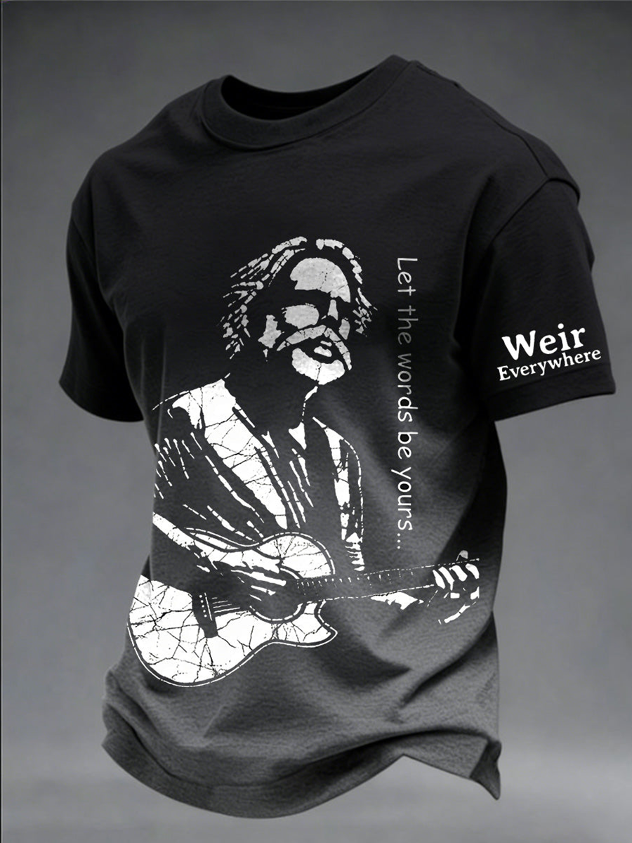 Men's RIP Bob Weir Short SleevesT-shirt