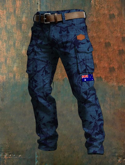 Men's Australian Printed Trousers
