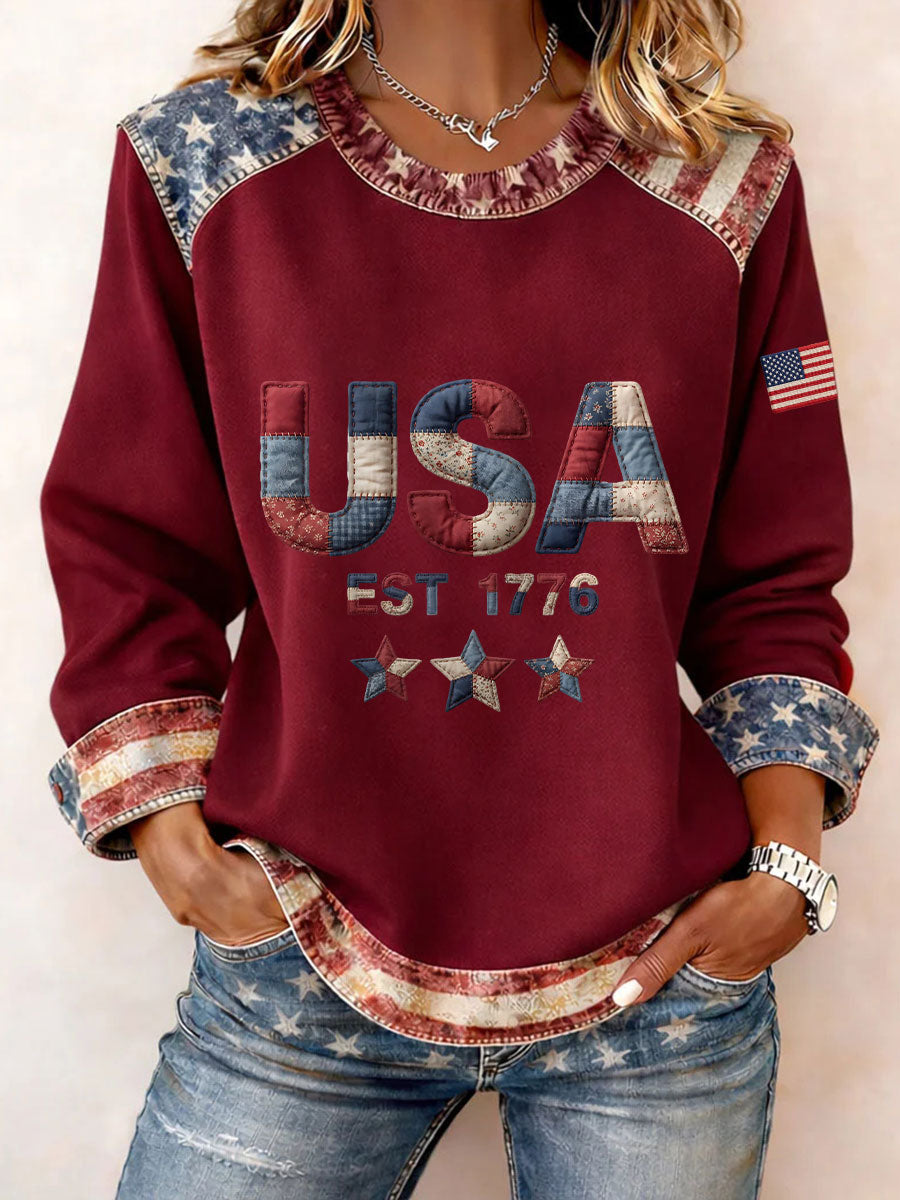 Women's USA 1776 Sweatshirts