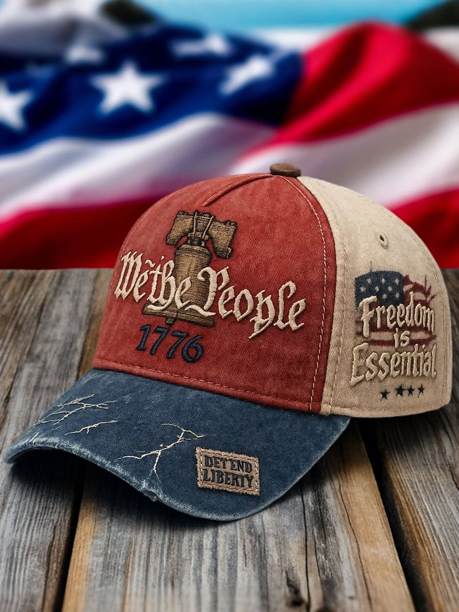 We the people 1776 defend liberty neutral hats