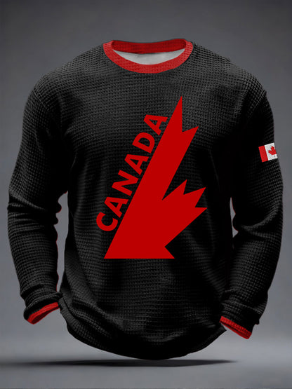 Men's Canada 2026 Printed Casual T-shirt