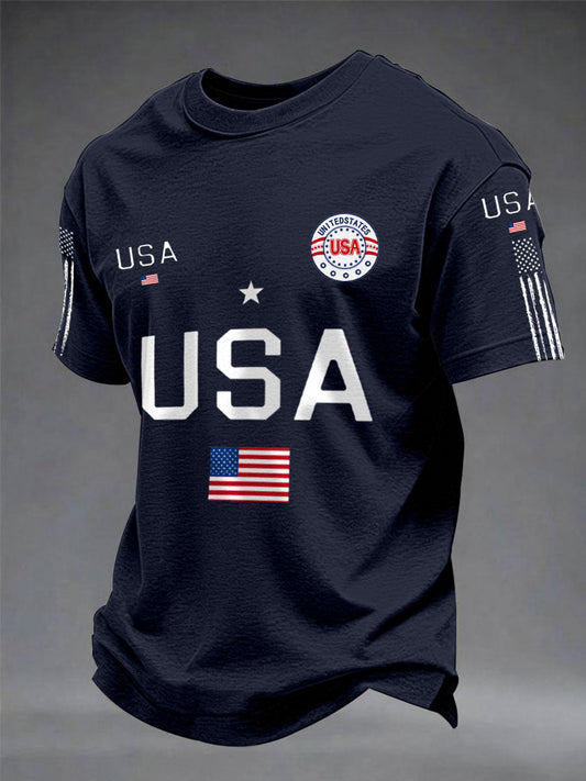 Men's USA Flag T-Shirts
