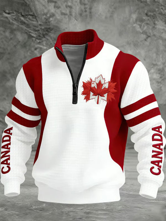 Men's CANADA Printed Casual Sweatshirt