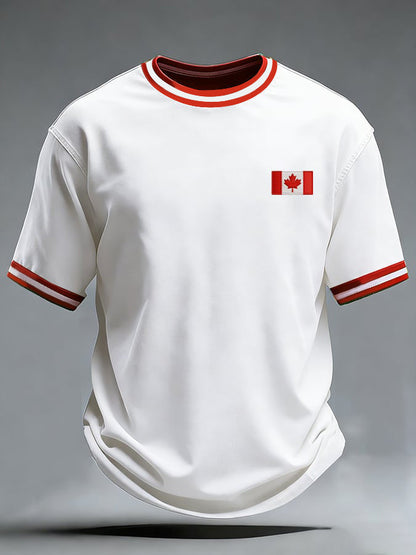 Men's CANADA Printed Casual T-Shirt