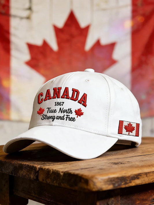 CANADA Printed Casual Unisex Cap