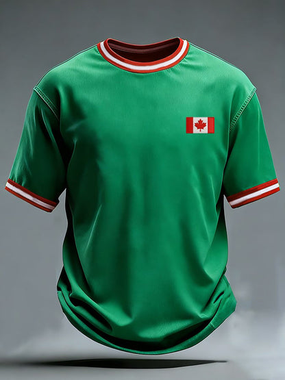 Men's CANADA Printed Casual T-Shirt