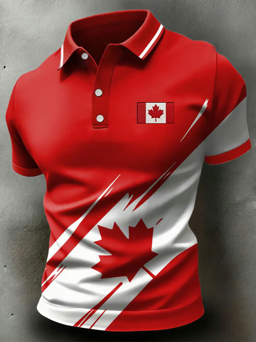 Men's CANADA Printed Casual Top