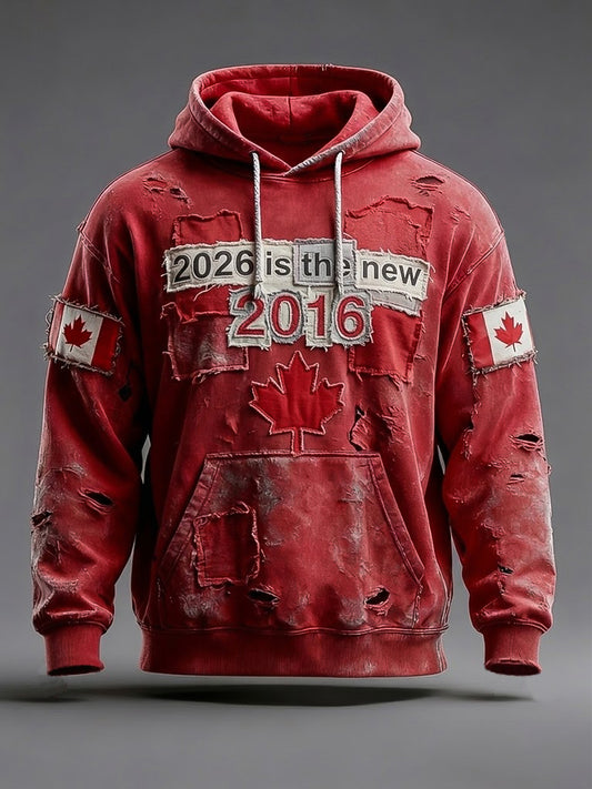 Retro Canada 2026 Is The New 2016 Casual Hoodie