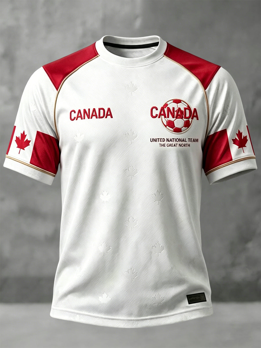 Canada 2026 Soccer Fan Casual T-Shirt