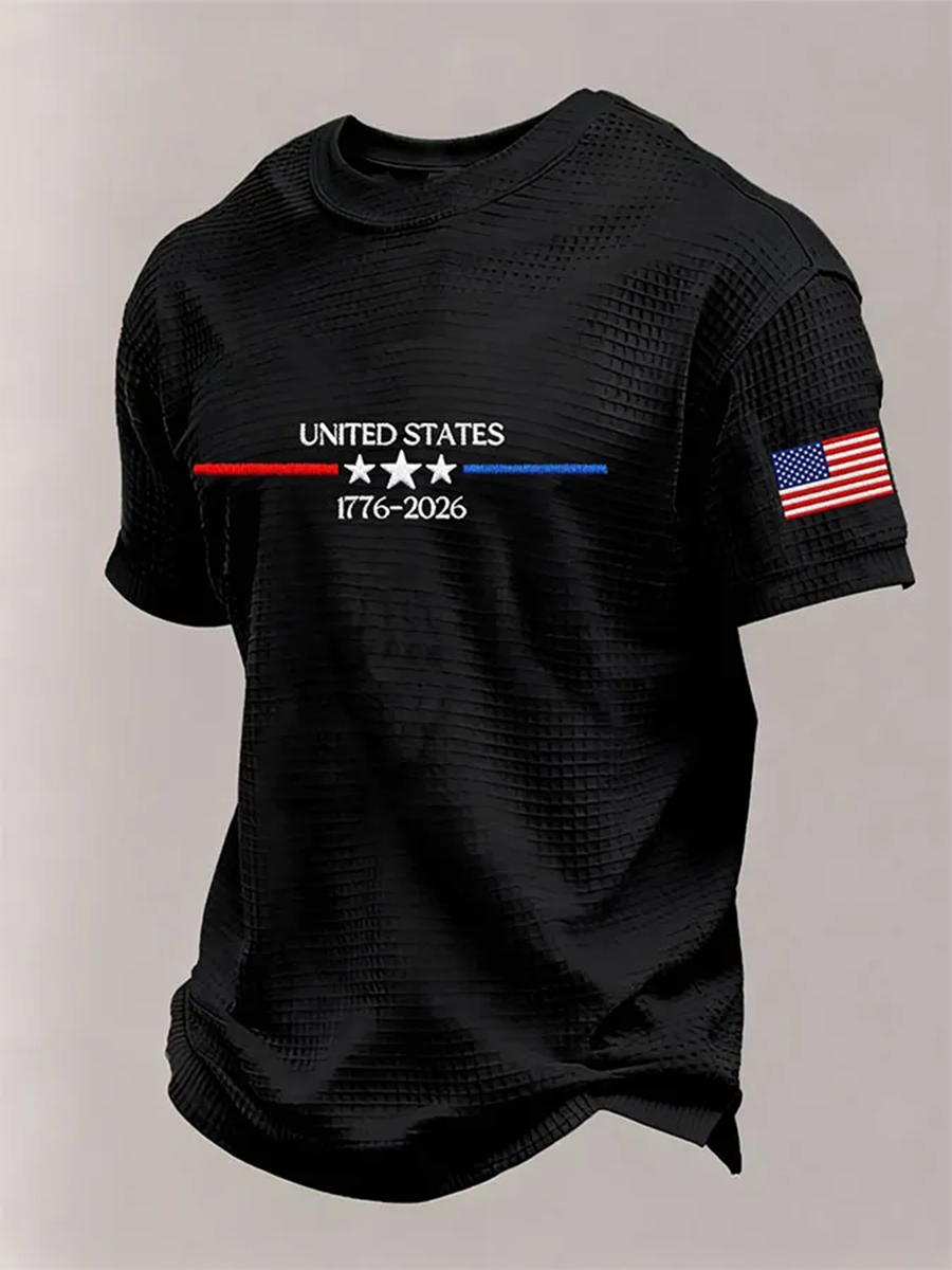 Men's United States Waffle Short Sleeve