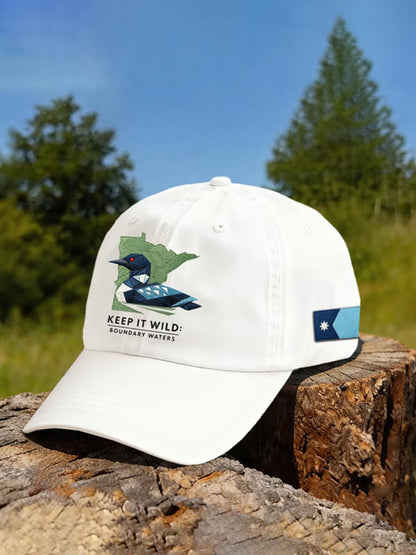 Unisex Save The Boundary Waters Print Cap