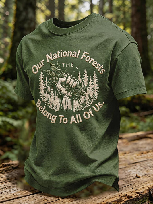 Men's Forest Conservation Print T-shirt