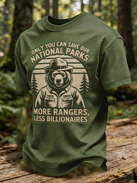 Men's Forest Conservation Print T-shirt