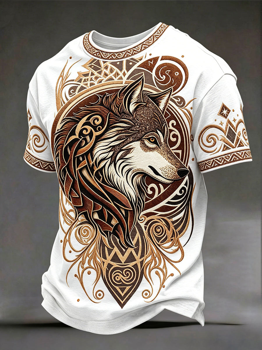 Men's Native Art Print T-Shirts
