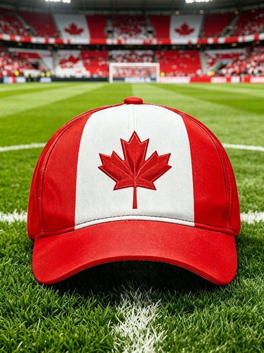 Unisex Canada Soccer Print Hat