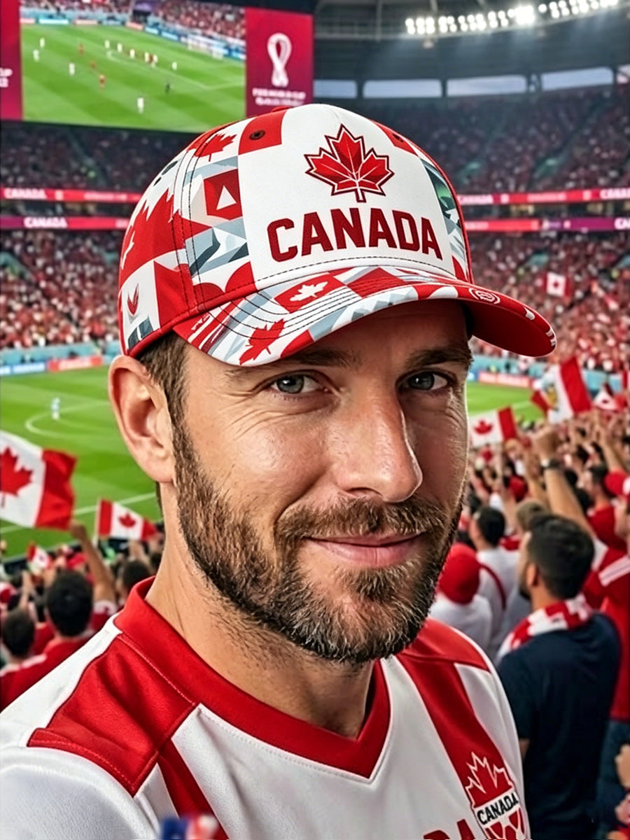 Unisex Canada soccer Print Hat