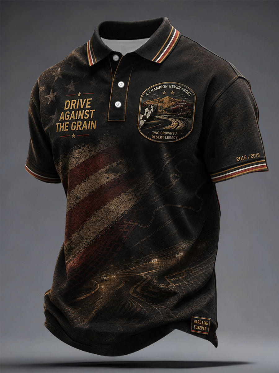 Men's Rip Legend Drive Against The Grain Printed Casual Tops
