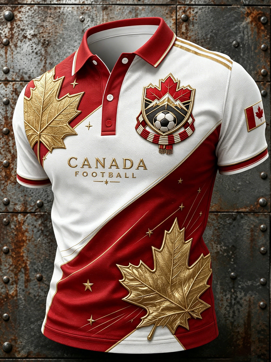 Men's Canada Football Short Sleeve T-Shirt
