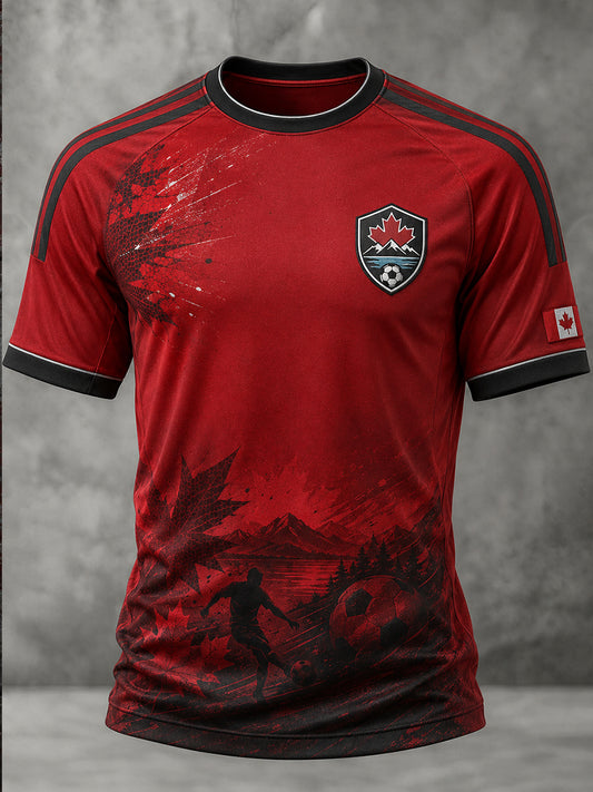 Men's Canada Football Short Sleeve T-Shirt