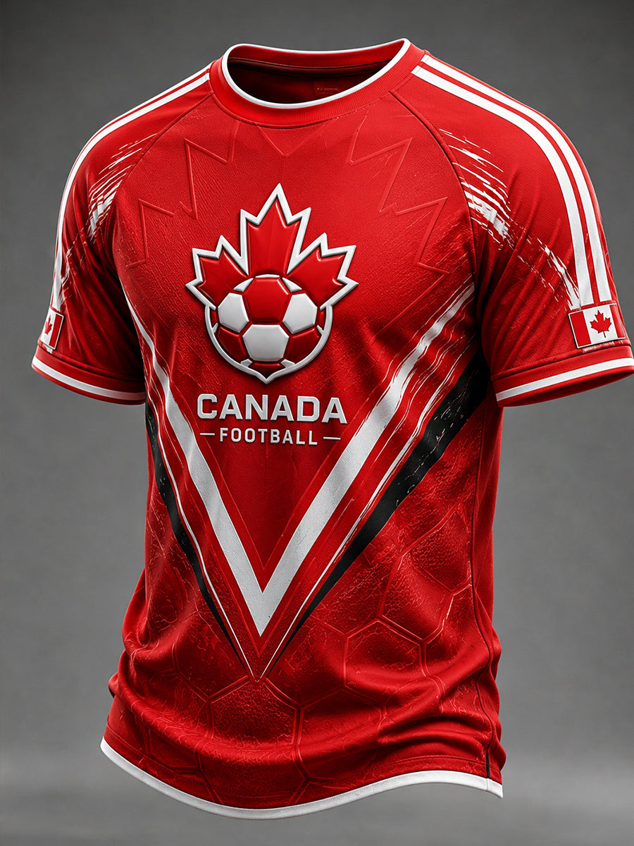 Men's Canada Football Short Sleeve T-Shirt