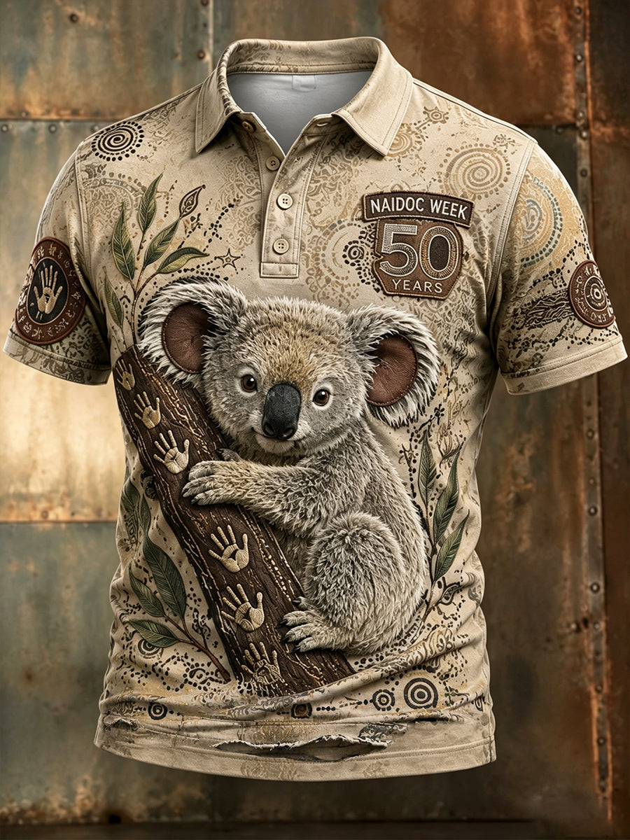 Men's Australia Naidoc Week Short Sleeve Shirt