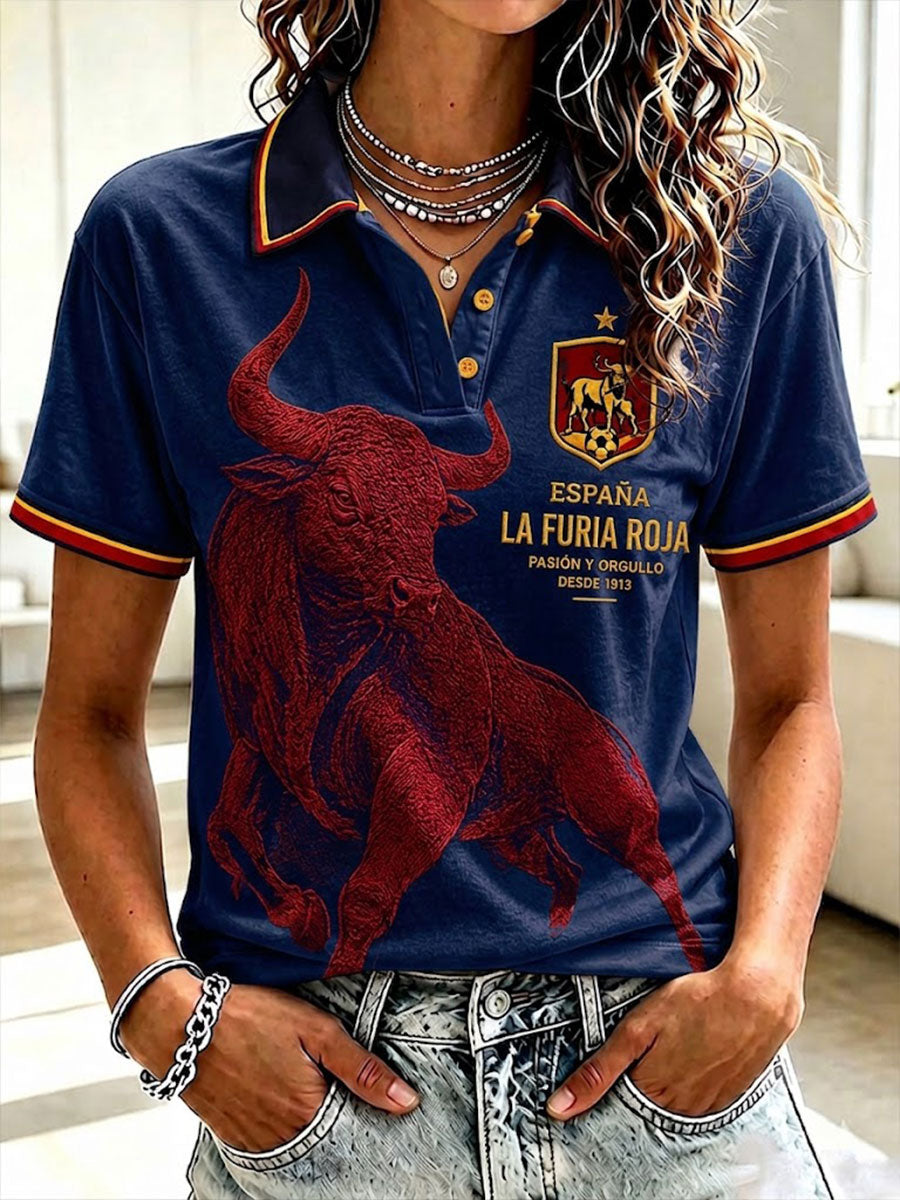 Women's ESPAÑA Football T-shirt