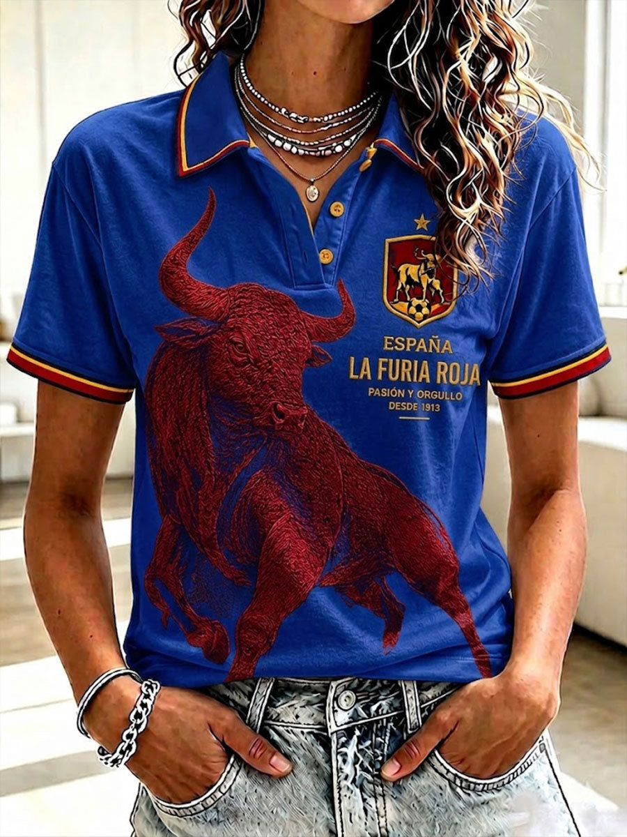 Women's ESPAÑA Football T-shirt