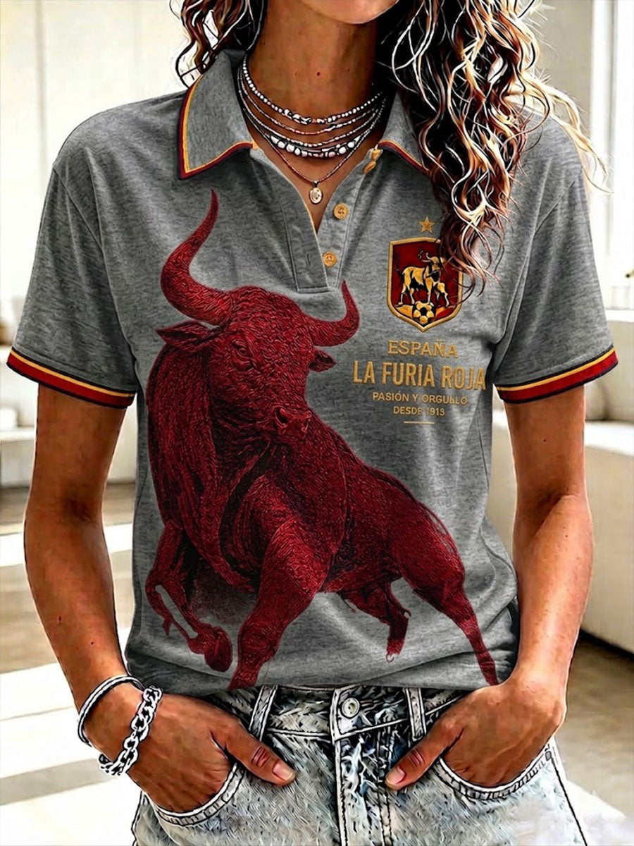 Women's ESPAÑA Football T-shirt