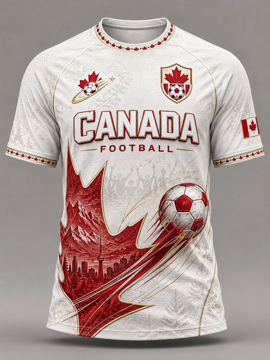 Men's Canada Football Short Sleeve T-Shirt
