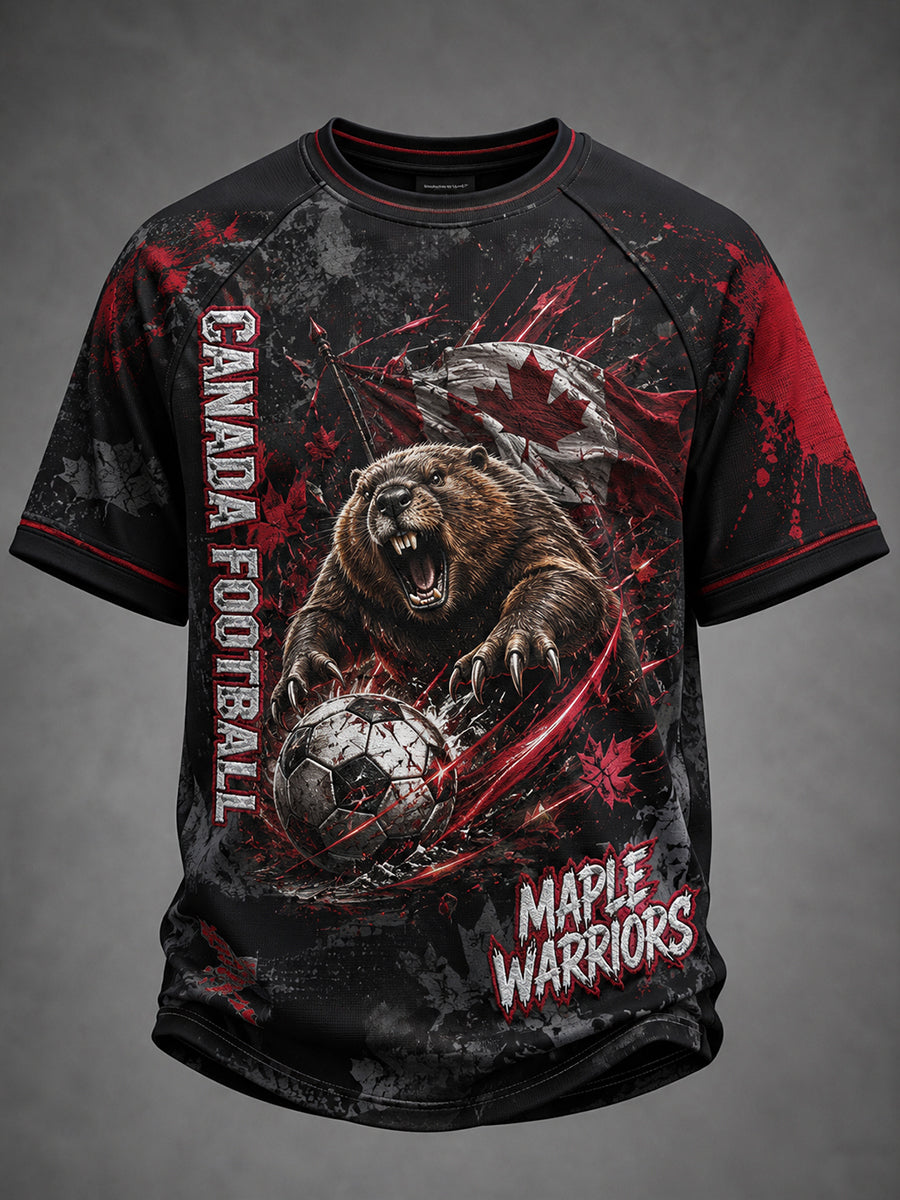 Men's Canada Football Short Sleeve T-Shirt