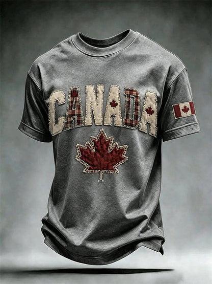 Men's Canada Print Casual T-shirt