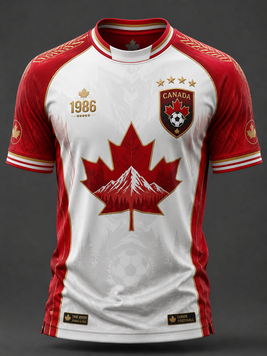 Retro 2026 Canadian Soccer Classic T-Shirt