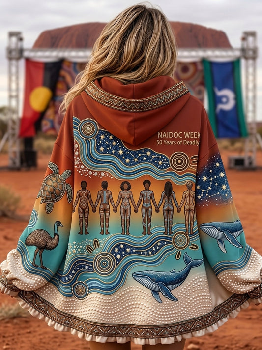 Women's Australia Naidoc Week Zip-Up Hoodie